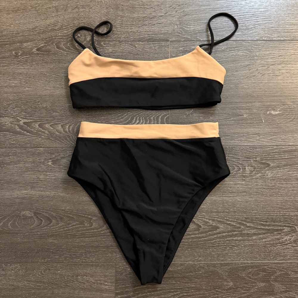 House of Harlow x REVOLVE Two-Piece High-Waist Bikini Set